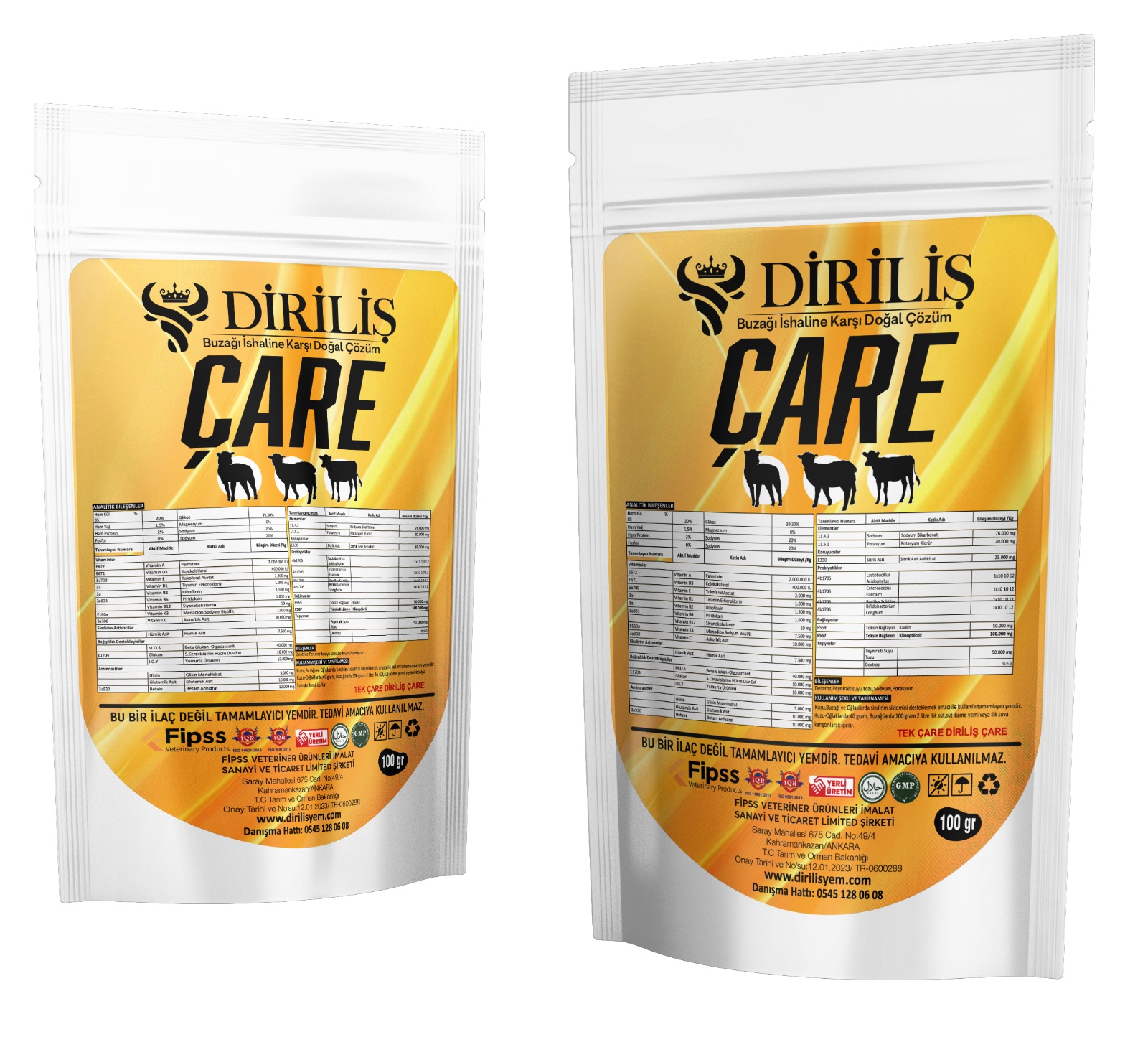 Diriliş ÇARE ( Buzağı ishalinin çaresi )